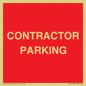 CONTRACTOR PARKING